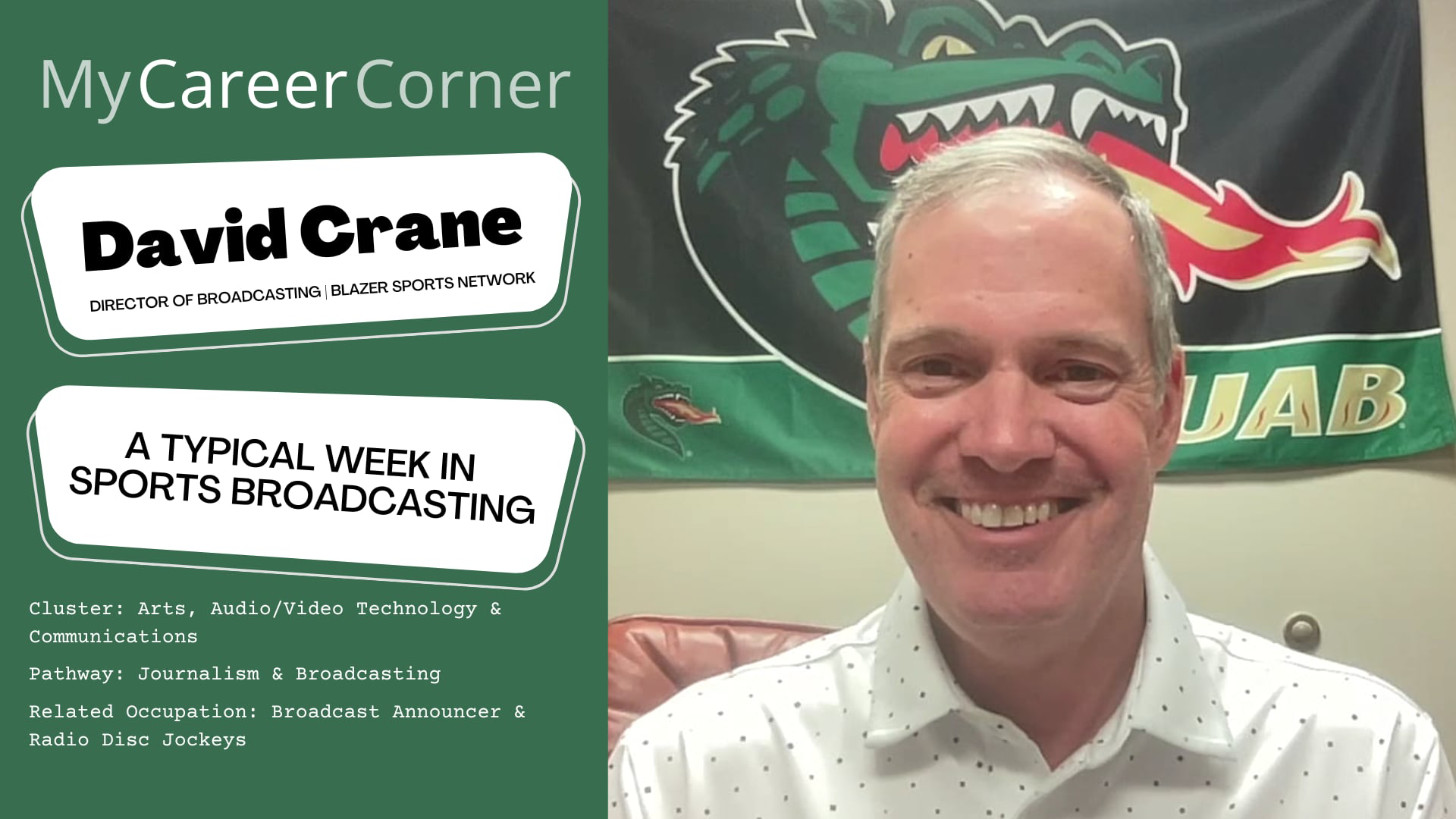 A Typical Week in Sports Broadcasting with David Crane